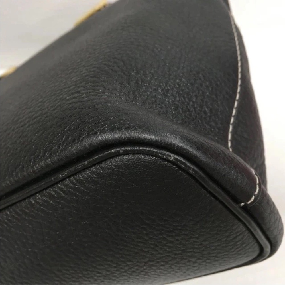 Burberry Black Tote with Gold Accents - Picture 14 of 16